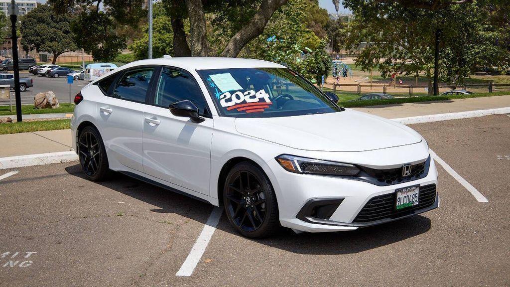 used 2024 Honda Civic car, priced at $24,777