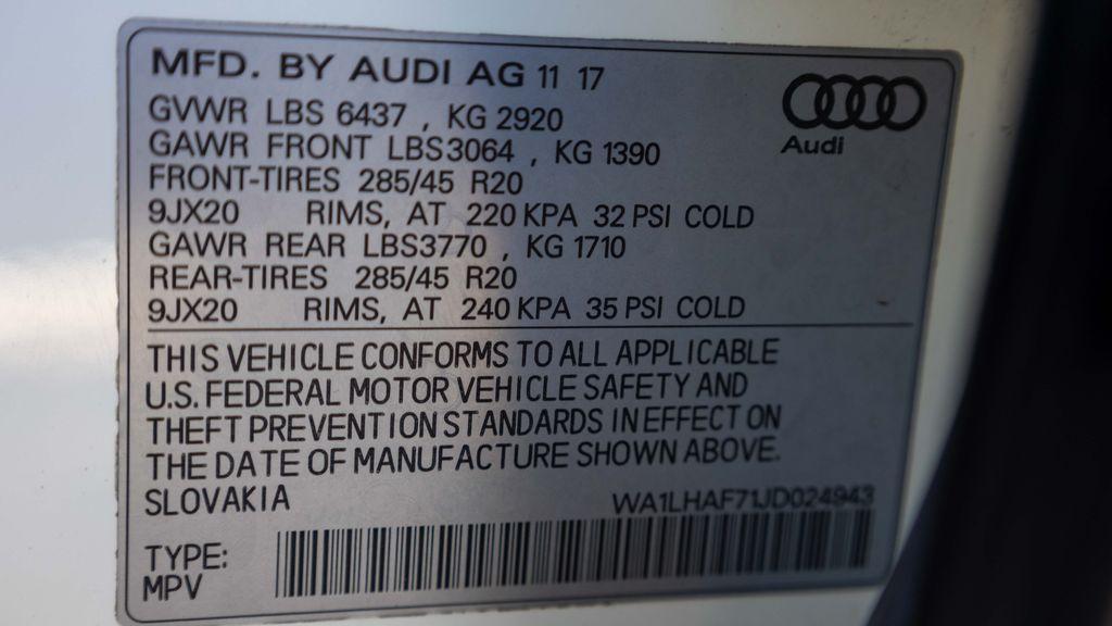 used 2018 Audi Q7 car, priced at $18,995