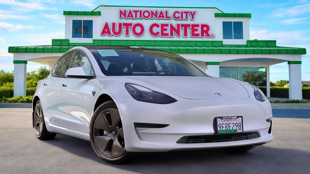used 2023 Tesla Model 3 car, priced at $21,495
