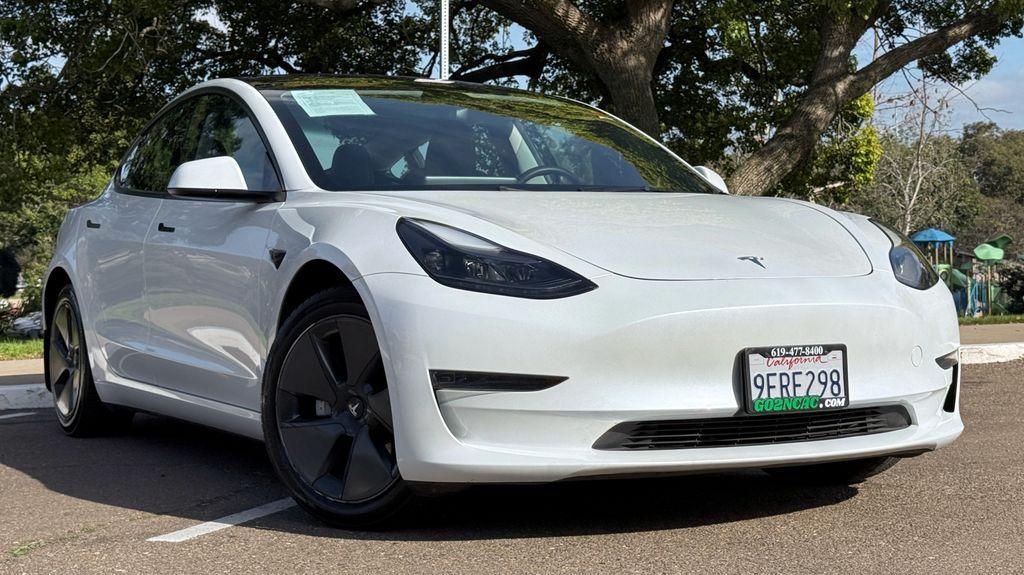 used 2023 Tesla Model 3 car, priced at $21,495