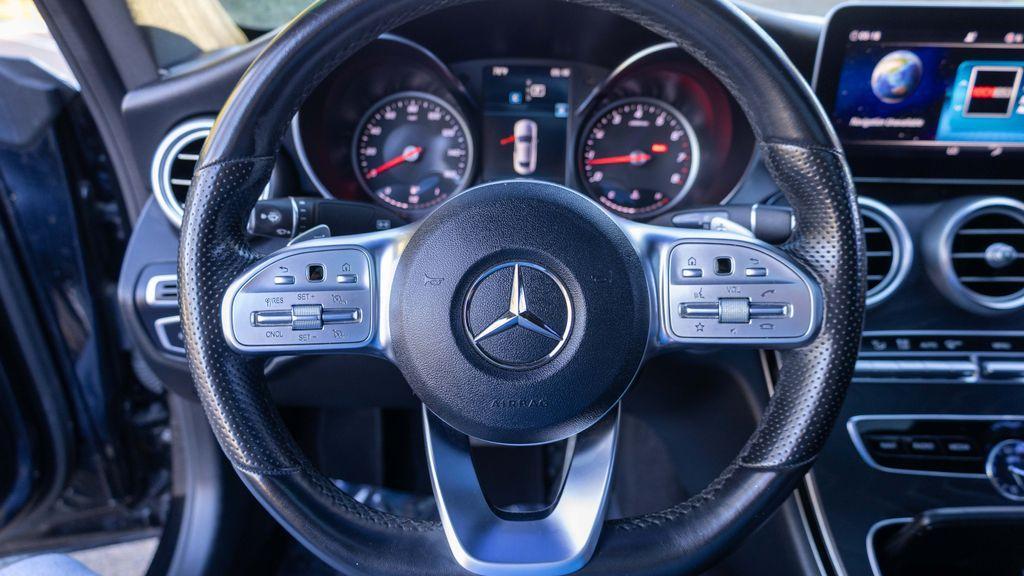 used 2019 Mercedes-Benz C-Class car, priced at $23,495