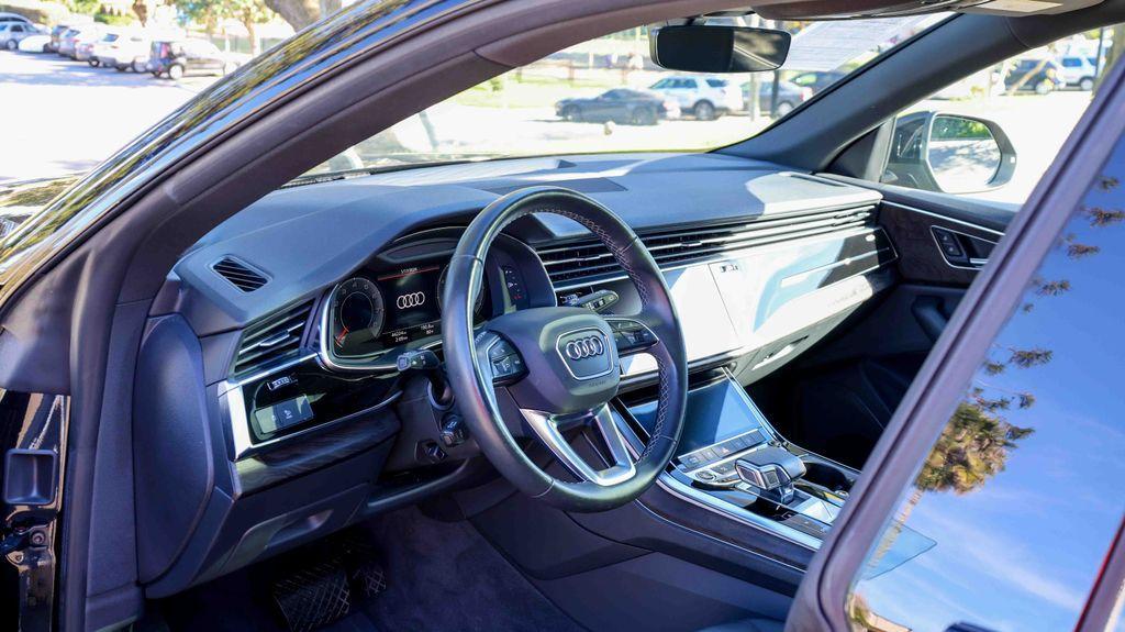 used 2021 Audi Q8 car, priced at $37,995