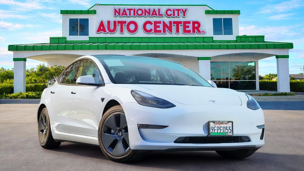 used 2023 Tesla Model 3 car, priced at $20,995