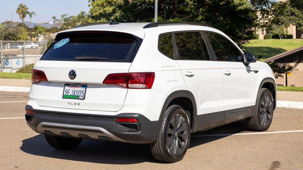 used 2023 Volkswagen Taos car, priced at $15,995