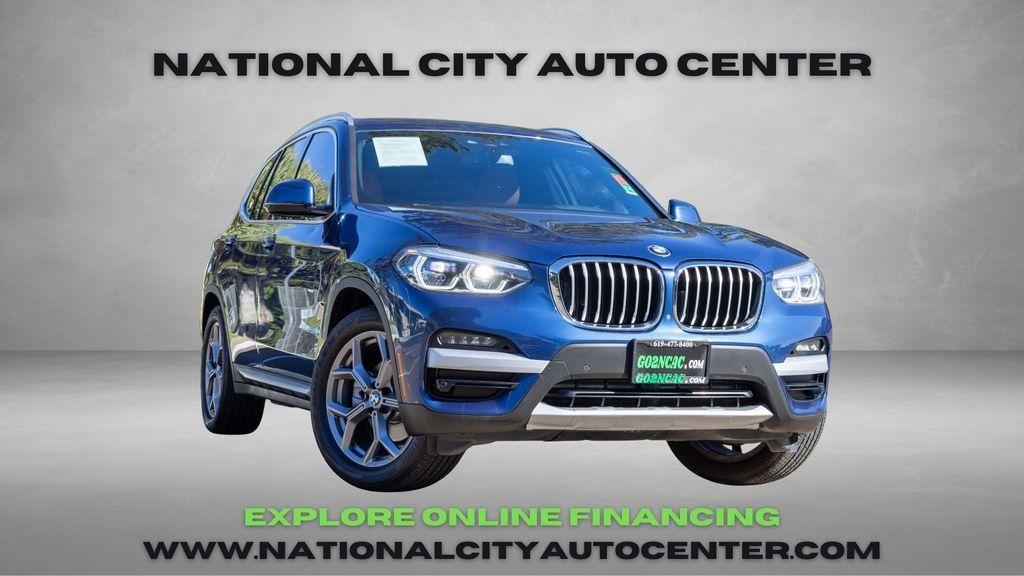 used 2021 BMW X3 car, priced at $26,995