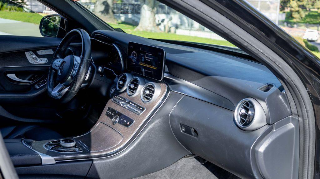 used 2021 Mercedes-Benz C-Class car, priced at $22,995