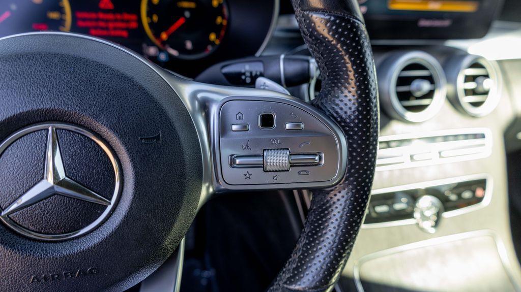 used 2021 Mercedes-Benz C-Class car, priced at $22,995