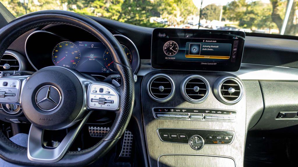 used 2021 Mercedes-Benz C-Class car, priced at $22,995