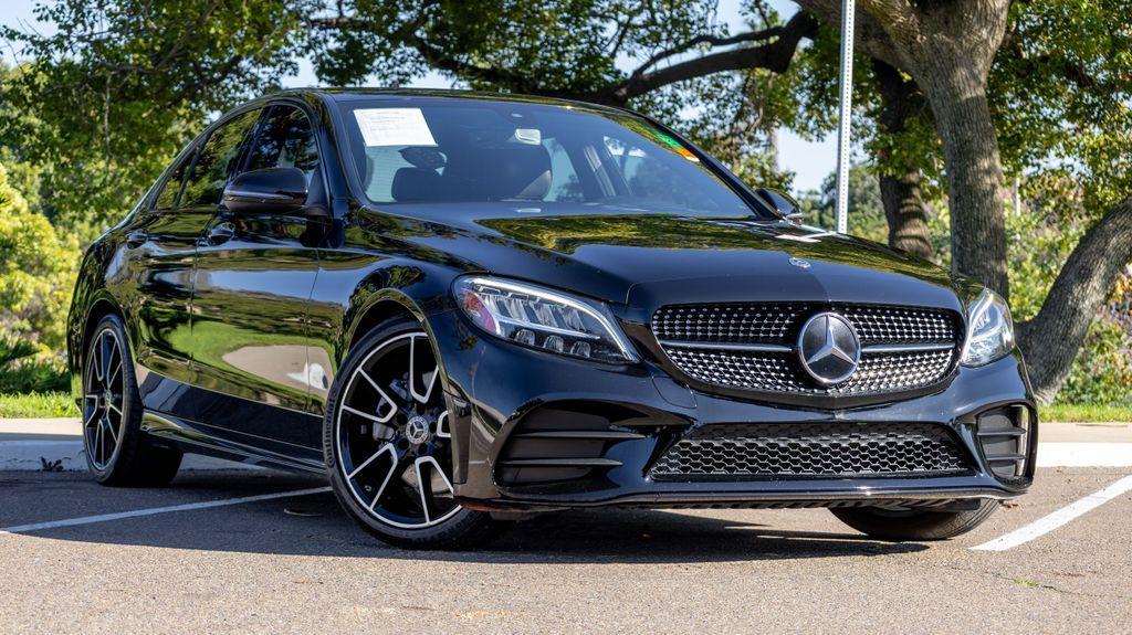 used 2021 Mercedes-Benz C-Class car, priced at $22,995