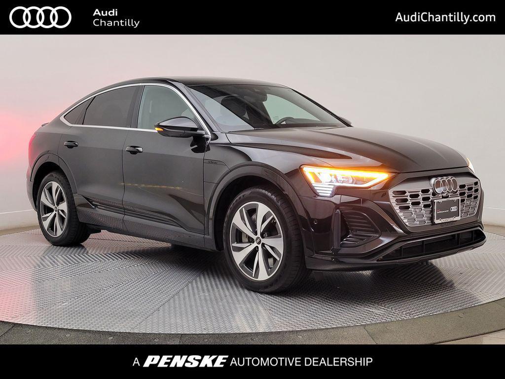 used 2024 Audi Q8 e-tron car, priced at $47,591