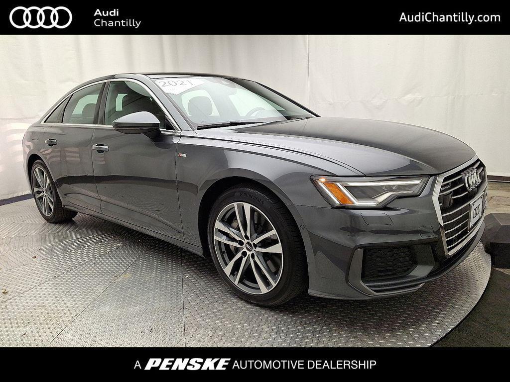 used 2021 Audi A6 car, priced at $26,900