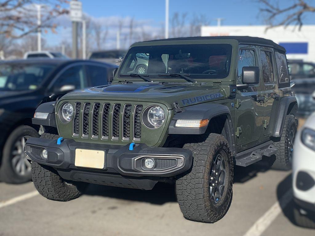 used 2022 Jeep Wrangler Unlimited 4xe car, priced at $28,600