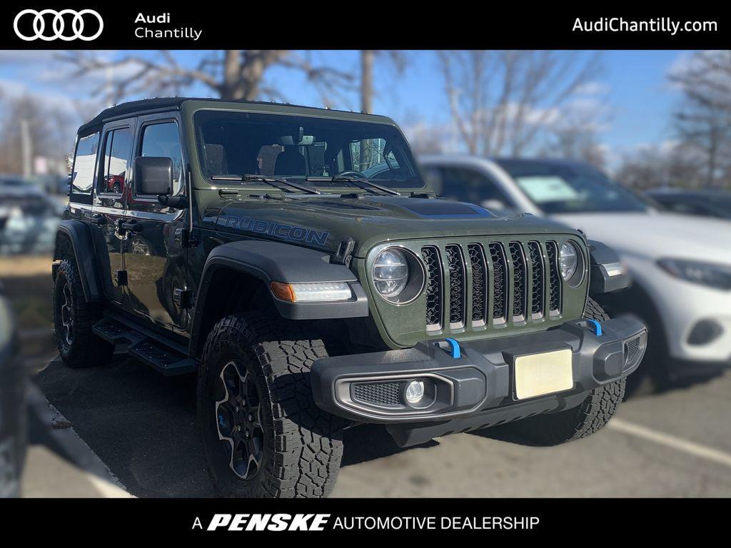 used 2022 Jeep Wrangler Unlimited 4xe car, priced at $28,600