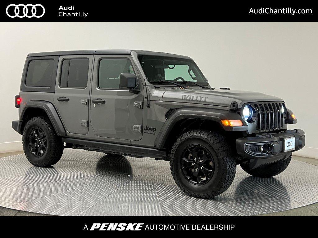 used 2020 Jeep Wrangler Unlimited car, priced at $22,900