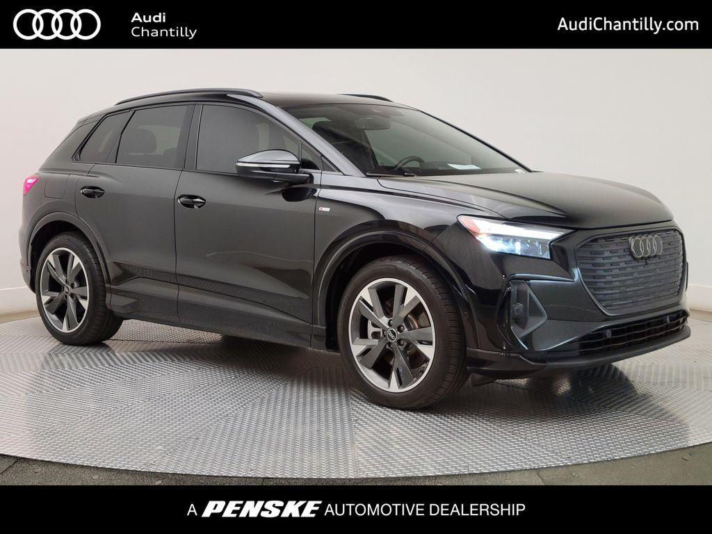 used 2024 Audi Q4 e-tron car, priced at $32,990