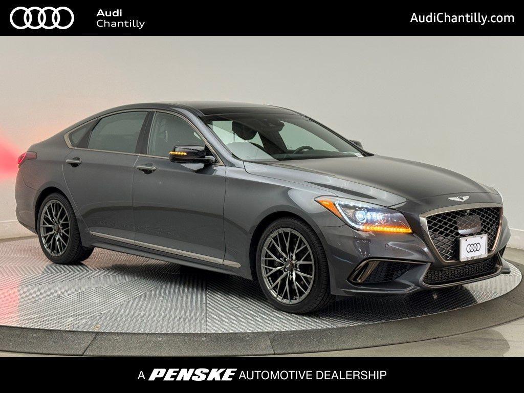 used 2018 Genesis G80 car, priced at $18,901