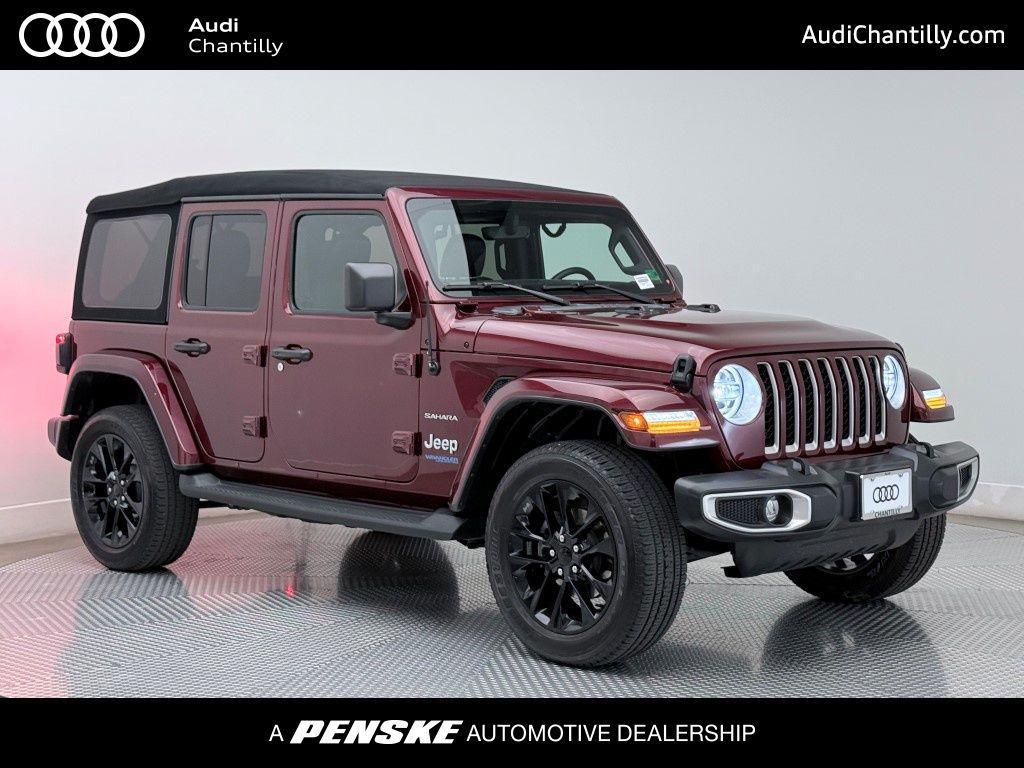 used 2021 Jeep Wrangler Unlimited 4xe car, priced at $23,900