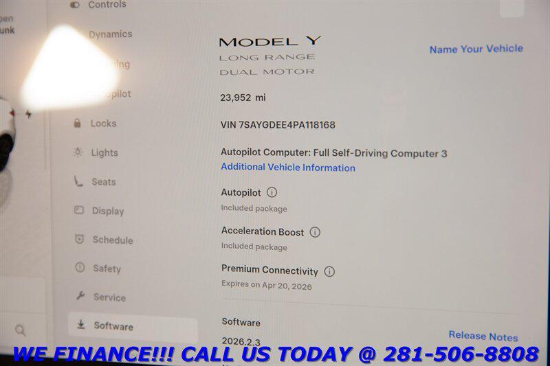 used 2023 Tesla Model Y car, priced at $29,995