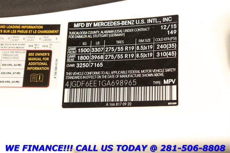 used 2016 Mercedes-Benz GL-Class car, priced at $14,995