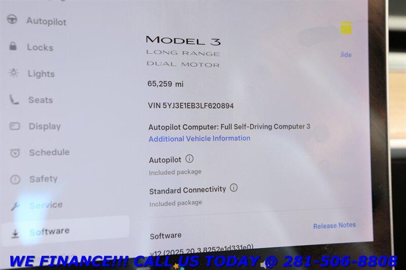 used 2020 Tesla Model 3 car, priced at $21,495
