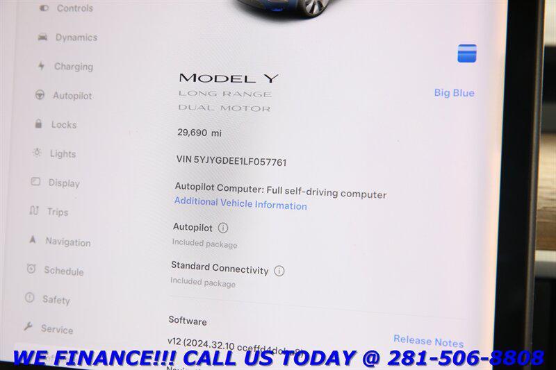 used 2020 Tesla Model Y car, priced at $26,495
