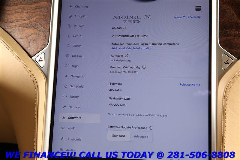 used 2017 Tesla Model X car, priced at $21,995