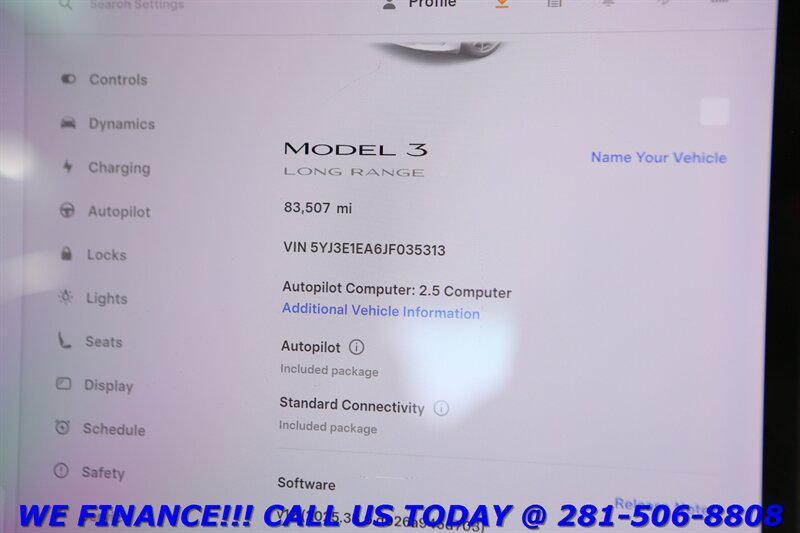 used 2018 Tesla Model 3 car, priced at $17,495