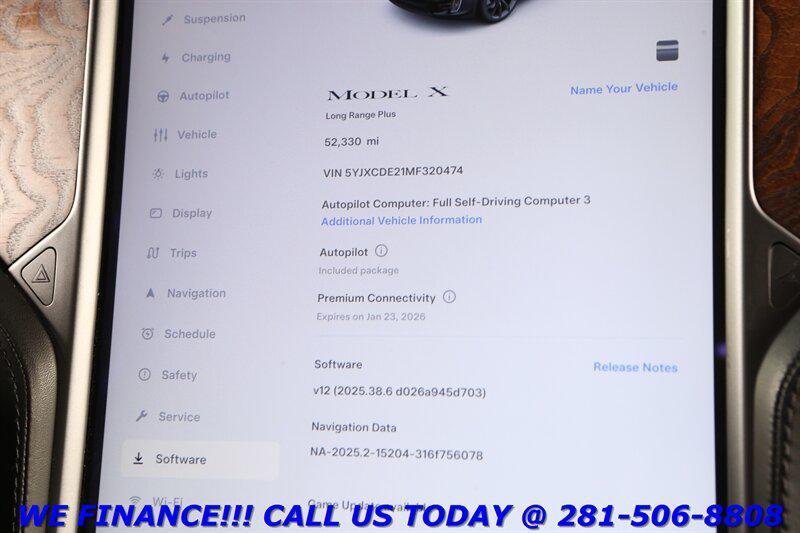 used 2021 Tesla Model X car, priced at $30,995