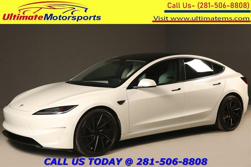 used 2025 Tesla Model 3 car, priced at $49,220