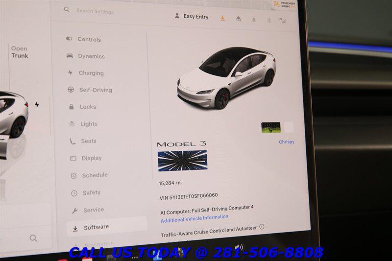 used 2025 Tesla Model 3 car, priced at $49,220