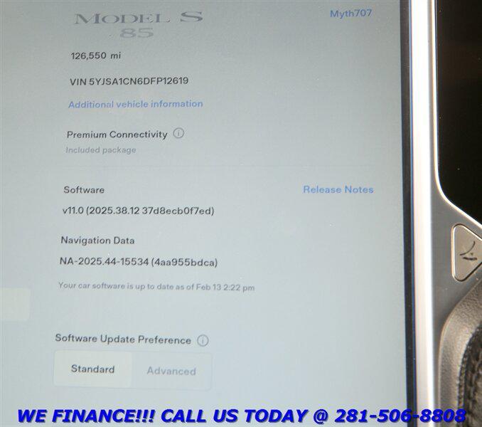 used 2013 Tesla Model S car, priced at $14,995