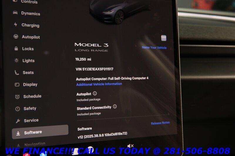 used 2025 Tesla Model 3 car, priced at $34,995