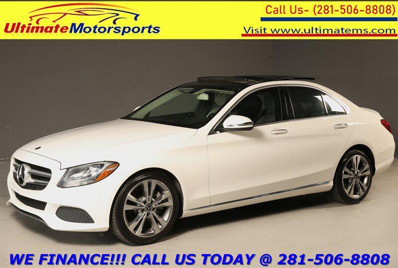 used 2018 Mercedes-Benz C-Class car, priced at $15,720
