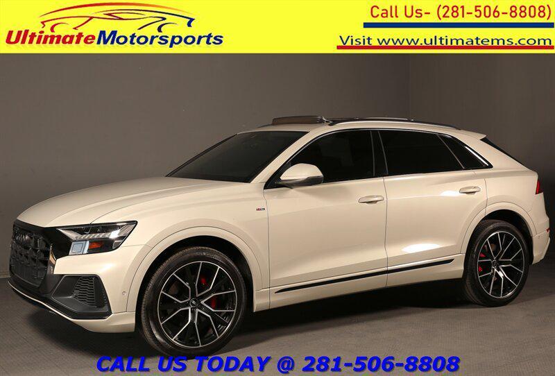 2021 Audi Q8 in Vicuna Beige Metallic for sale in the USA