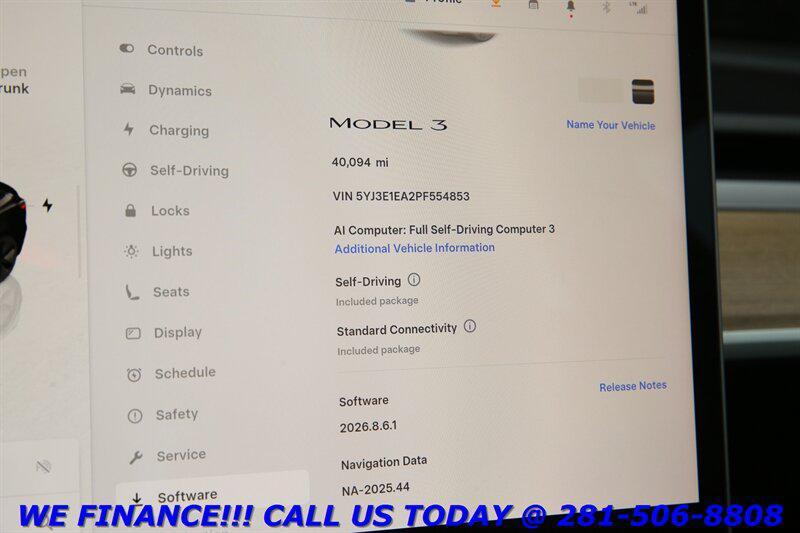 used 2023 Tesla Model 3 car, priced at $24,995