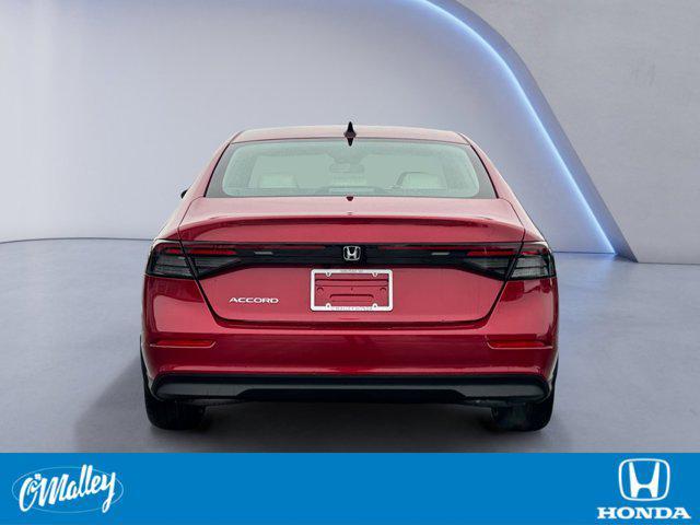 new 2025 Honda Accord car, priced at $30,751