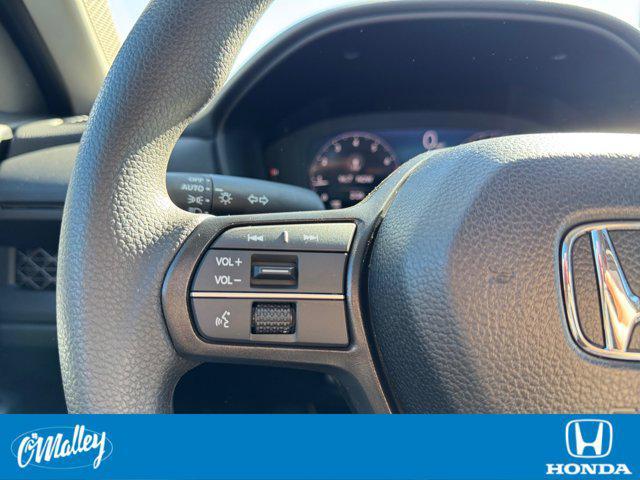 new 2025 Honda Accord car, priced at $30,319