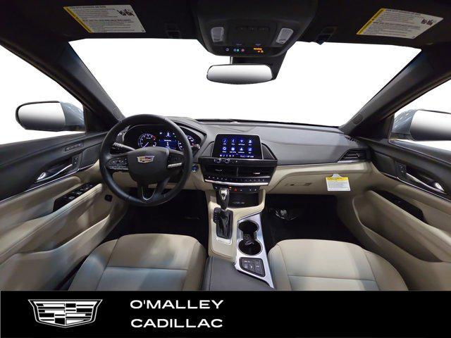 new 2025 Cadillac CT4 car, priced at $43,809