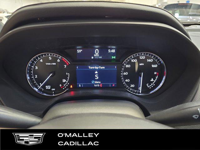 new 2025 Cadillac CT4 car, priced at $43,809