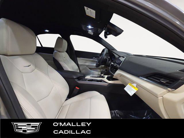 new 2025 Cadillac CT4 car, priced at $43,809