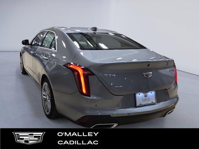 new 2025 Cadillac CT4 car, priced at $43,809