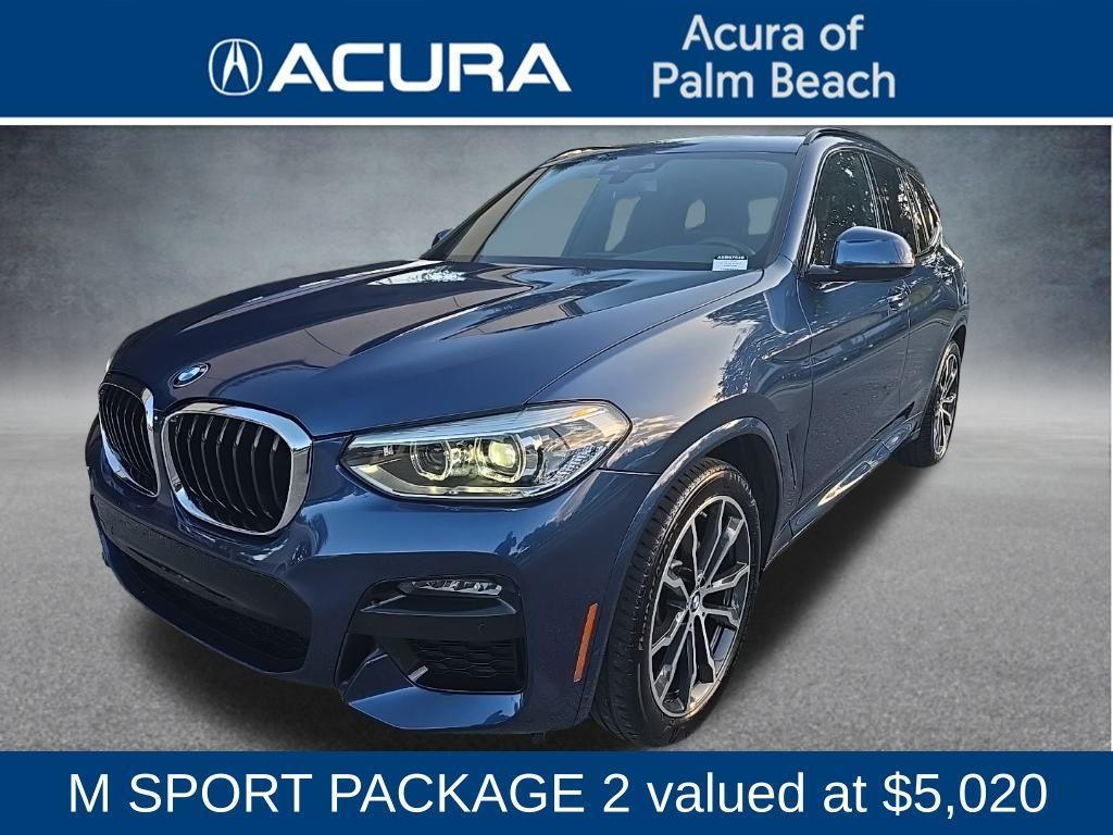 used 2020 BMW X3 car, priced at $18,117