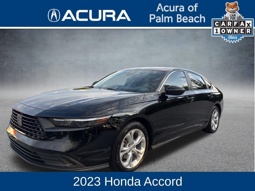 used 2023 Honda Accord car, priced at $18,641