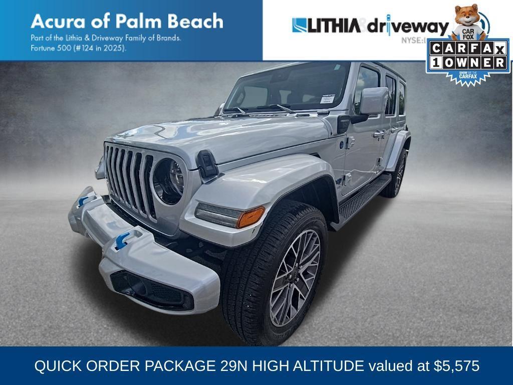 used 2022 Jeep Wrangler Unlimited 4xe car, priced at $33,592
