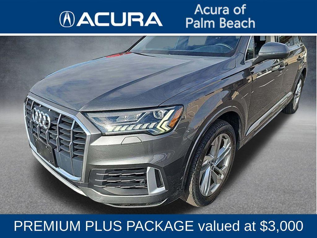 used 2021 Audi Q7 car, priced at $26,998