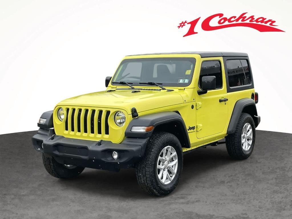 used 2023 Jeep Wrangler car, priced at $34,998