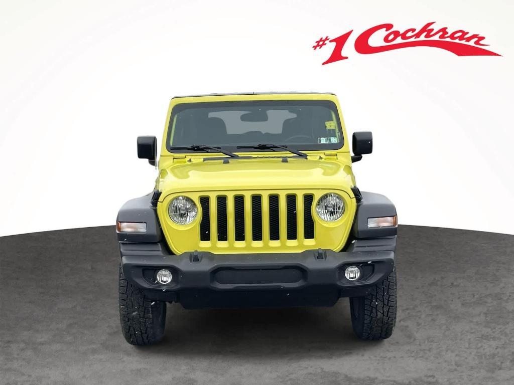 used 2023 Jeep Wrangler car, priced at $34,998