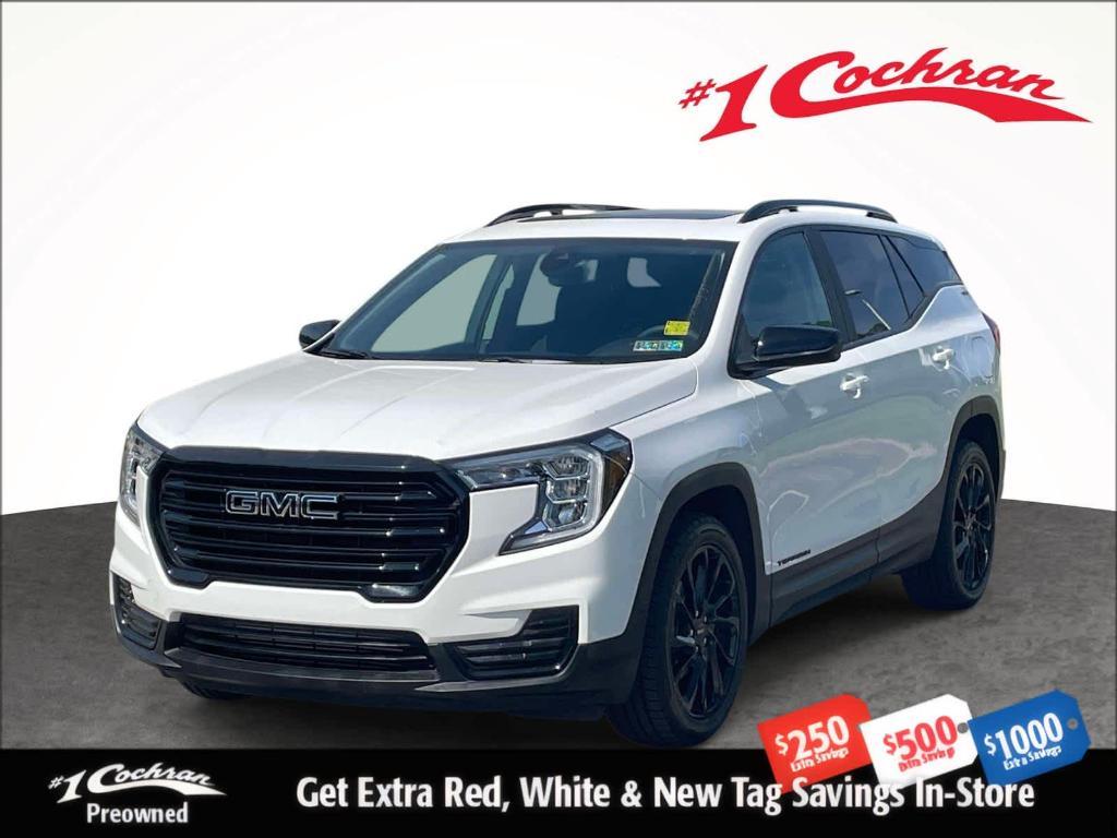 used 2023 GMC Terrain car, priced at $23,479