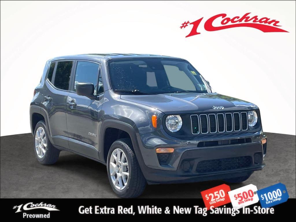 used 2023 Jeep Renegade car, priced at $19,489