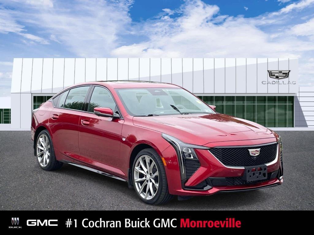 used 2025 Cadillac CT5 car, priced at $44,993